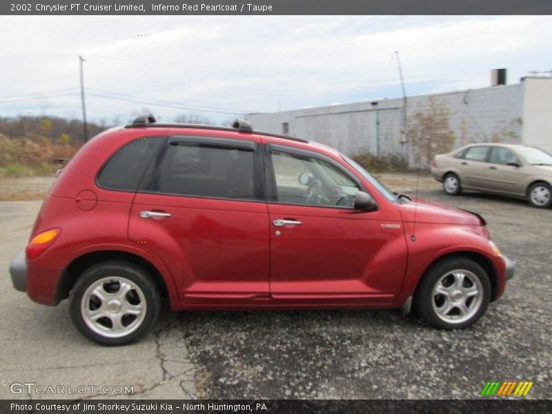 Inferno Red Pearlcoat / Taupe 2002 Chrysler PT Cruiser Limited