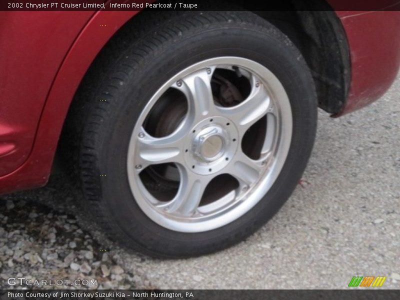 Inferno Red Pearlcoat / Taupe 2002 Chrysler PT Cruiser Limited