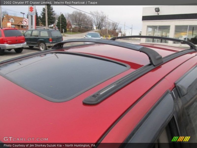 Inferno Red Pearlcoat / Taupe 2002 Chrysler PT Cruiser Limited