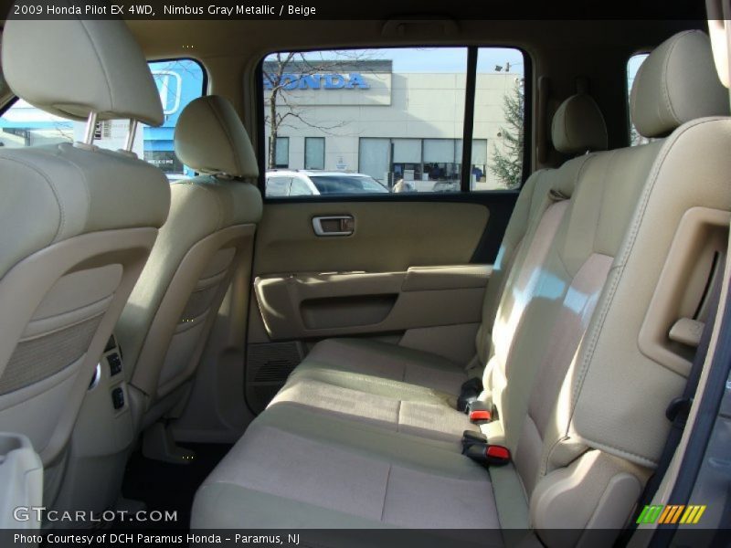 Nimbus Gray Metallic / Beige 2009 Honda Pilot EX 4WD