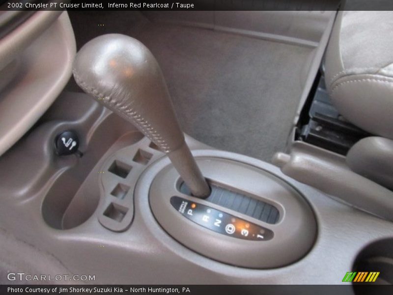 Inferno Red Pearlcoat / Taupe 2002 Chrysler PT Cruiser Limited