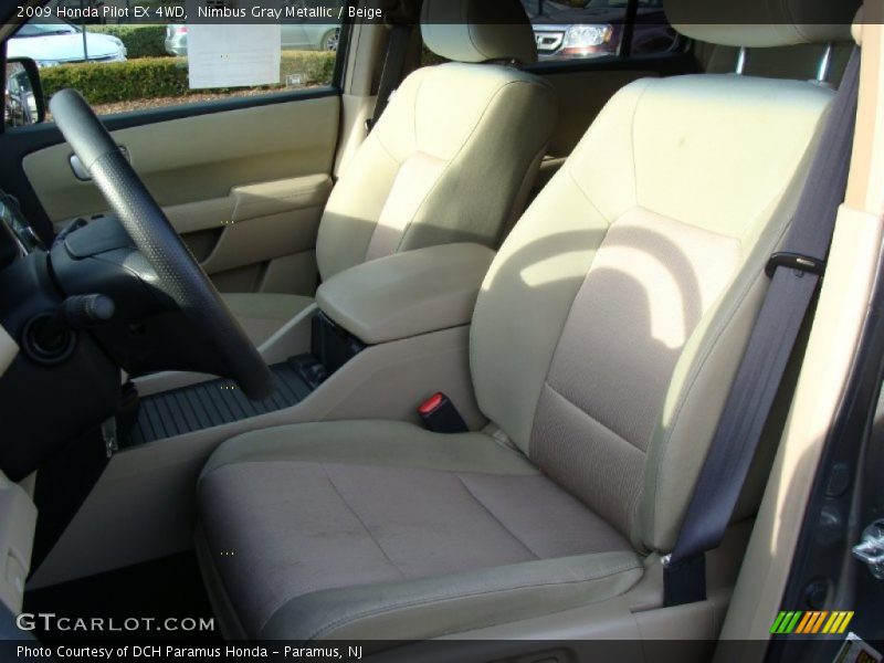  2009 Pilot EX 4WD Beige Interior