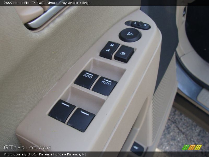 Nimbus Gray Metallic / Beige 2009 Honda Pilot EX 4WD