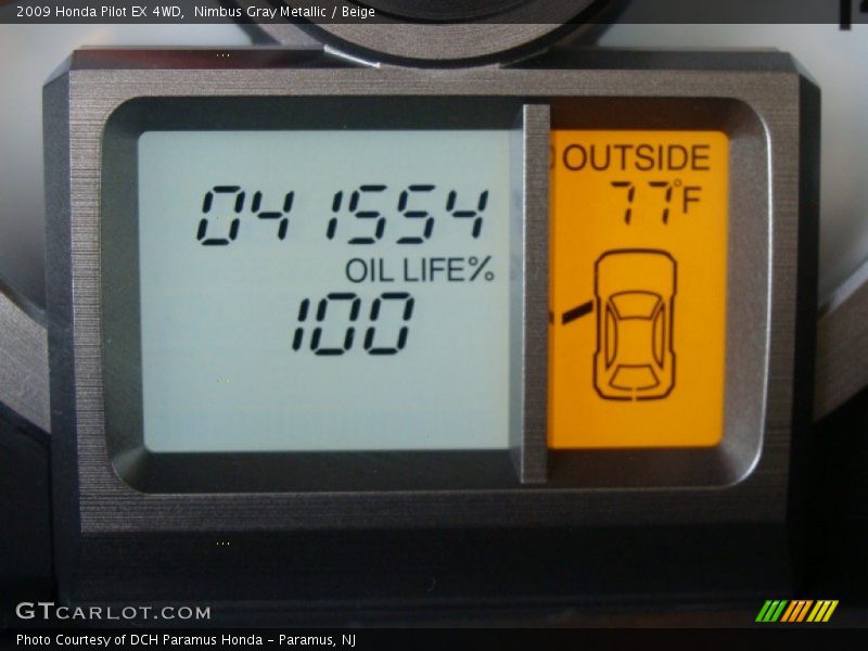  2009 Pilot EX 4WD EX 4WD Gauges