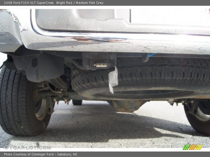 Bright Red / Medium Flint Grey 2008 Ford F150 XLT SuperCrew