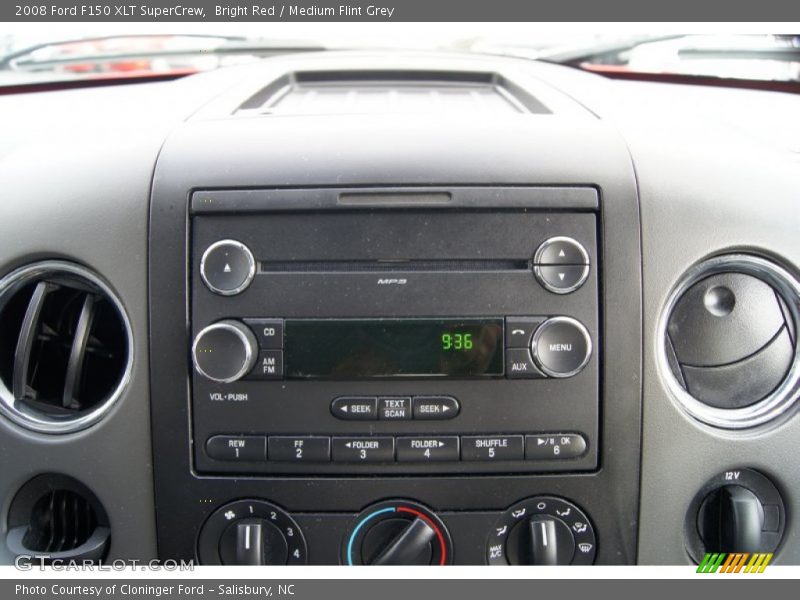 Bright Red / Medium Flint Grey 2008 Ford F150 XLT SuperCrew