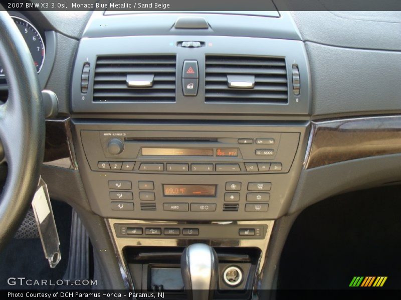 Monaco Blue Metallic / Sand Beige 2007 BMW X3 3.0si