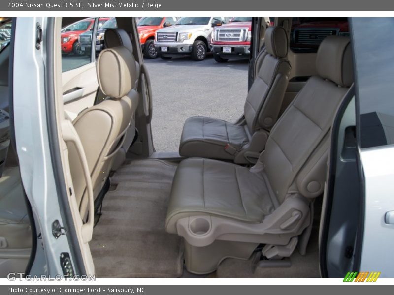 Silver Mist Metallic / Beige 2004 Nissan Quest 3.5 SE