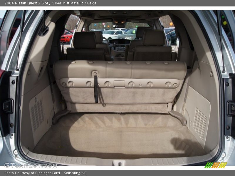 Silver Mist Metallic / Beige 2004 Nissan Quest 3.5 SE