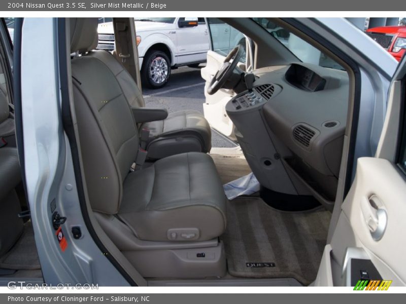 Silver Mist Metallic / Beige 2004 Nissan Quest 3.5 SE