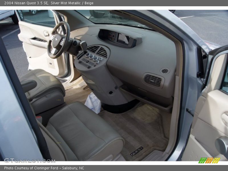 Silver Mist Metallic / Beige 2004 Nissan Quest 3.5 SE