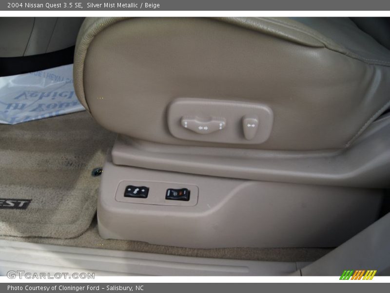 Silver Mist Metallic / Beige 2004 Nissan Quest 3.5 SE