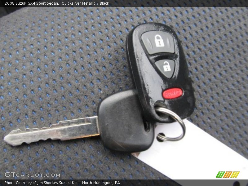 Keys of 2008 SX4 Sport Sedan