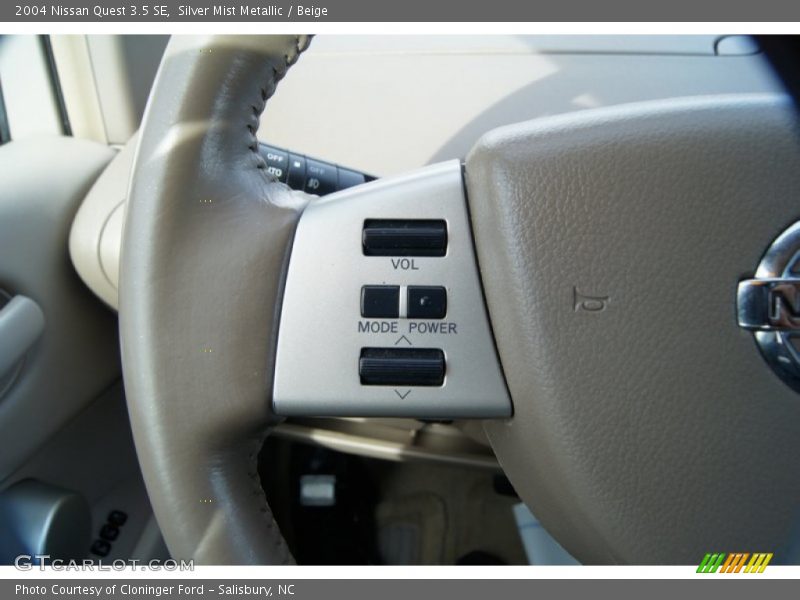 Silver Mist Metallic / Beige 2004 Nissan Quest 3.5 SE
