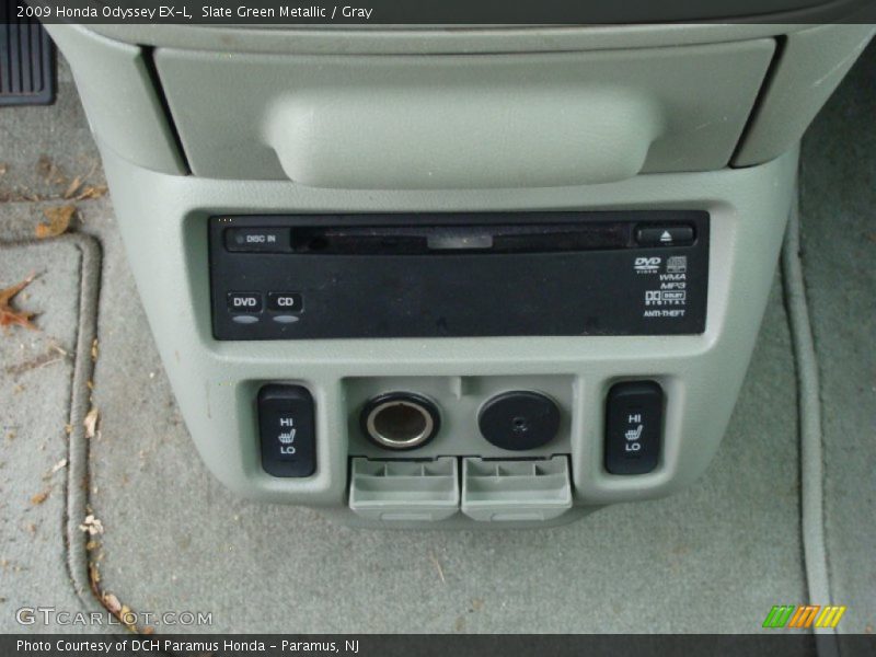 Slate Green Metallic / Gray 2009 Honda Odyssey EX-L