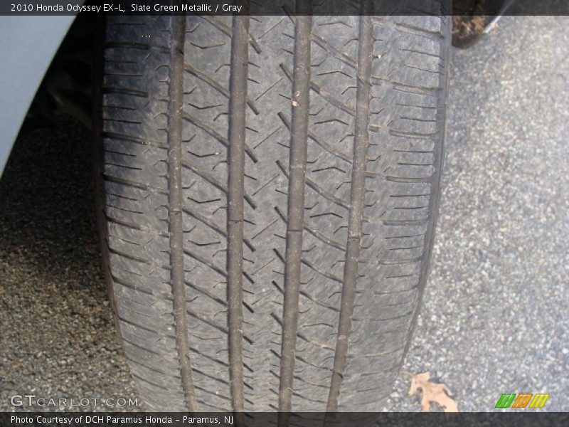 Slate Green Metallic / Gray 2010 Honda Odyssey EX-L