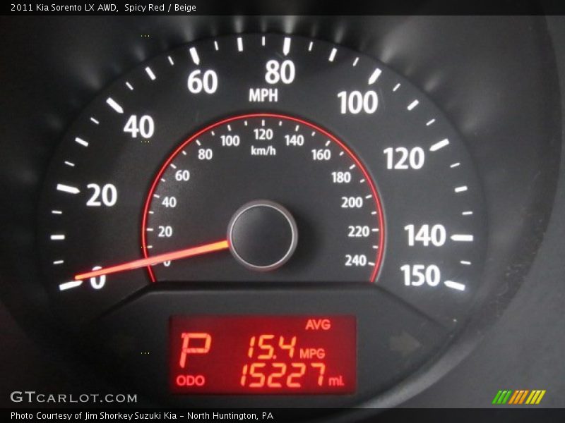 Spicy Red / Beige 2011 Kia Sorento LX AWD