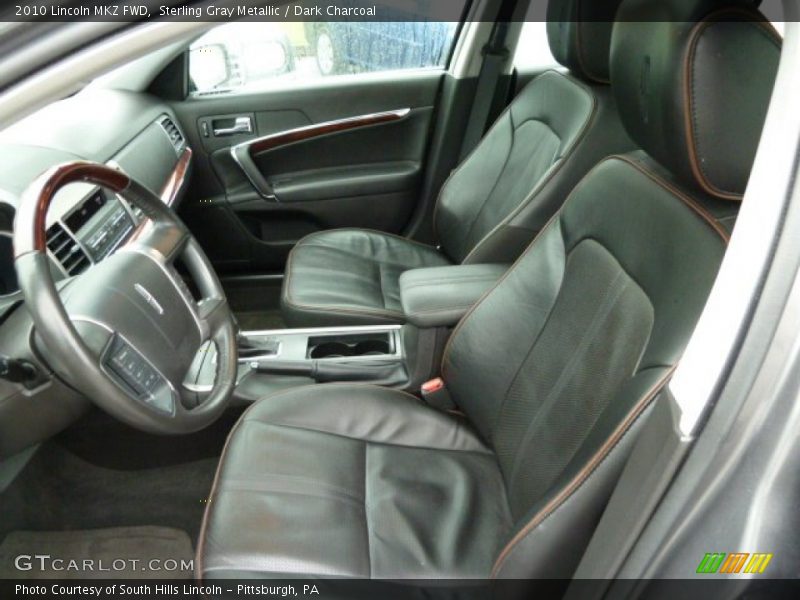 Sterling Gray Metallic / Dark Charcoal 2010 Lincoln MKZ FWD