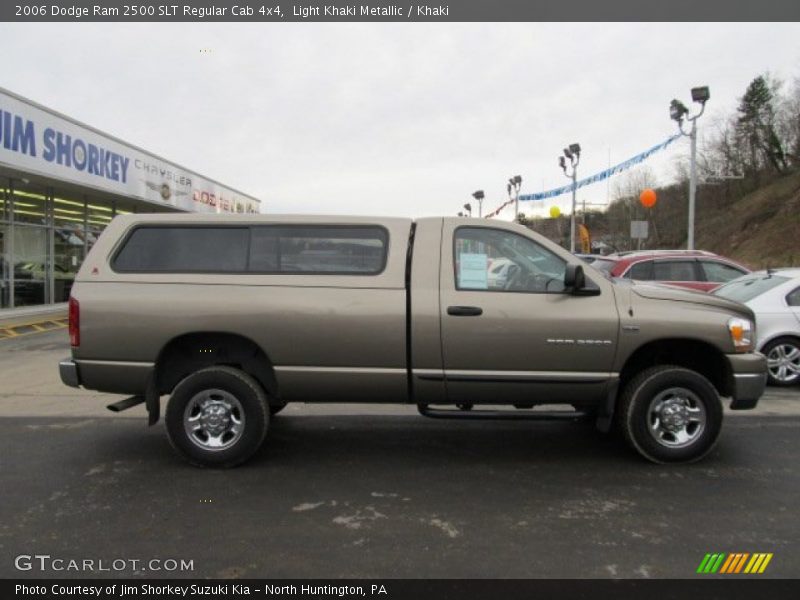 Light Khaki Metallic / Khaki 2006 Dodge Ram 2500 SLT Regular Cab 4x4