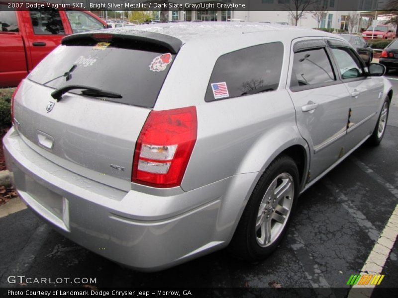 Bright Silver Metallic / Dark Slate Gray/Light Graystone 2007 Dodge Magnum SXT