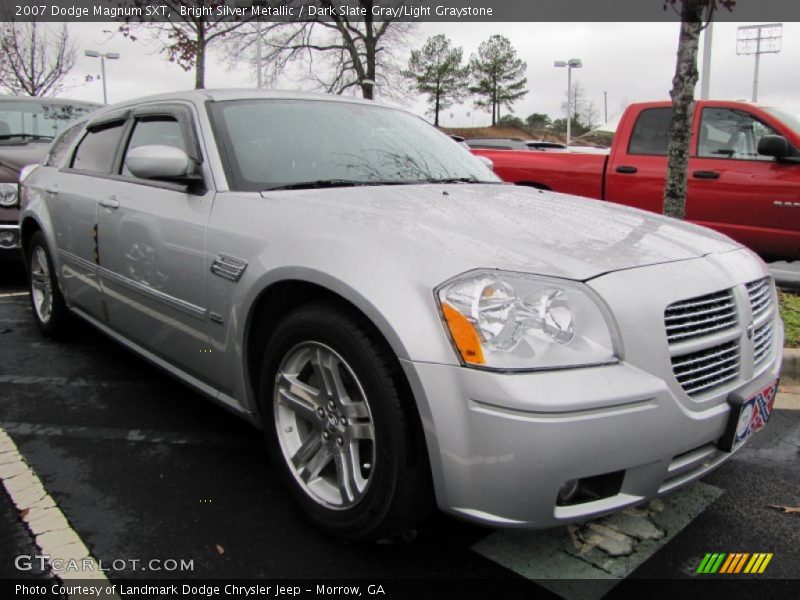 Bright Silver Metallic / Dark Slate Gray/Light Graystone 2007 Dodge Magnum SXT