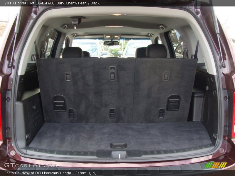 Dark Cherry Pearl / Black 2010 Honda Pilot EX-L 4WD