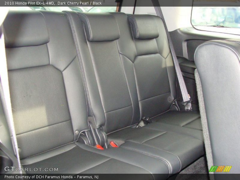 Dark Cherry Pearl / Black 2010 Honda Pilot EX-L 4WD
