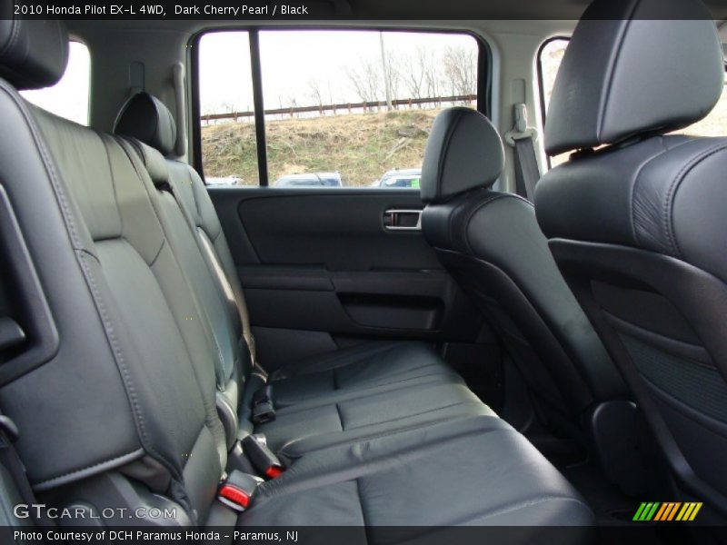 Dark Cherry Pearl / Black 2010 Honda Pilot EX-L 4WD