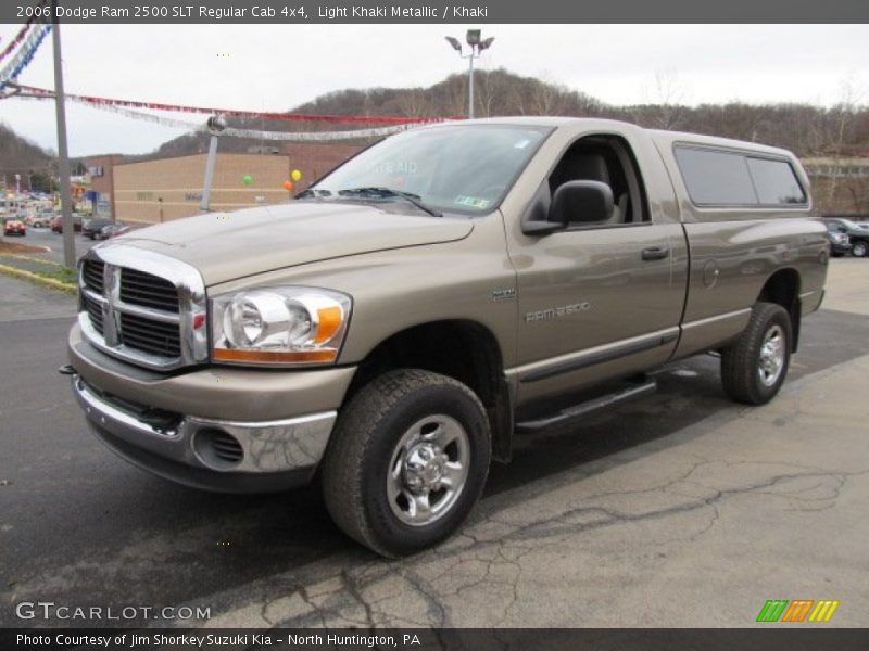 Light Khaki Metallic / Khaki 2006 Dodge Ram 2500 SLT Regular Cab 4x4