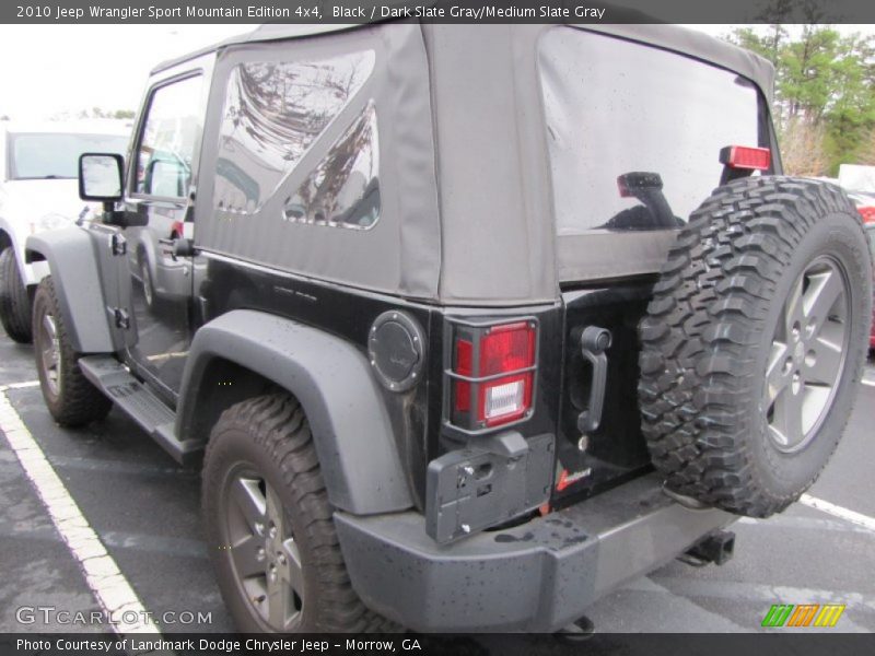 Black / Dark Slate Gray/Medium Slate Gray 2010 Jeep Wrangler Sport Mountain Edition 4x4