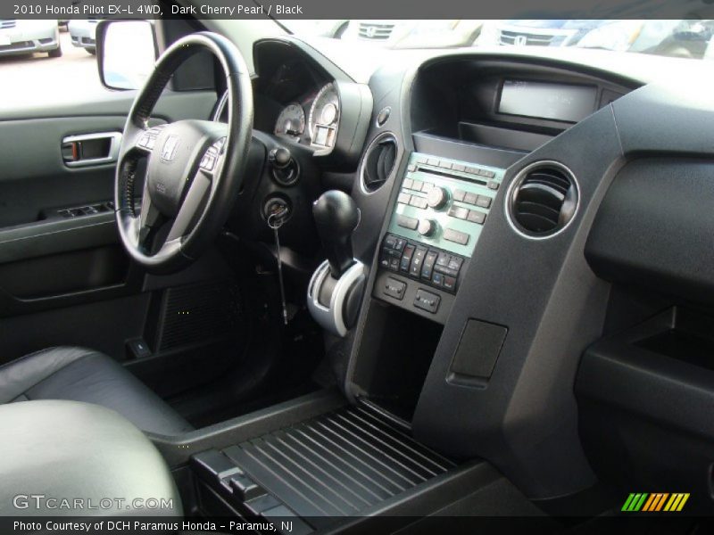 Dark Cherry Pearl / Black 2010 Honda Pilot EX-L 4WD
