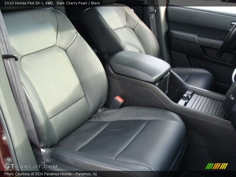 Dark Cherry Pearl / Black 2010 Honda Pilot EX-L 4WD