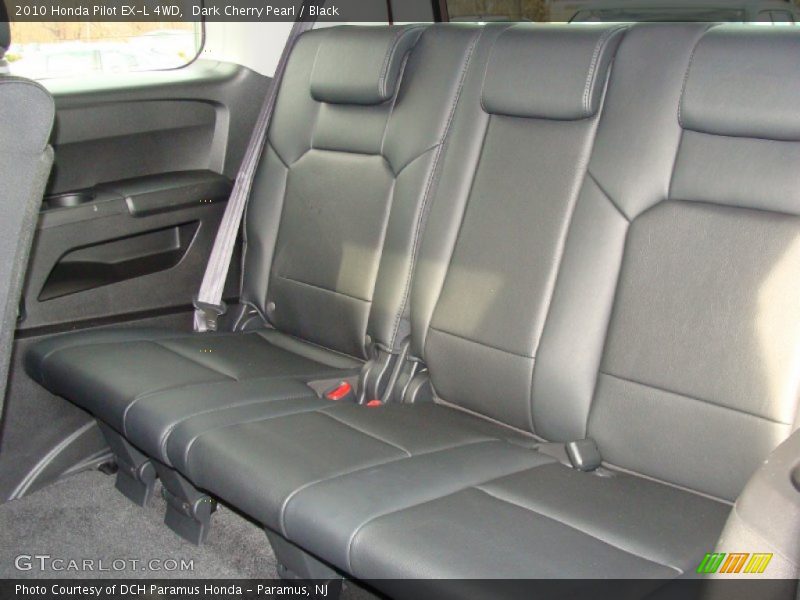 Dark Cherry Pearl / Black 2010 Honda Pilot EX-L 4WD