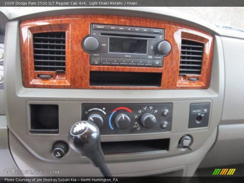 Controls of 2006 Ram 2500 SLT Regular Cab 4x4