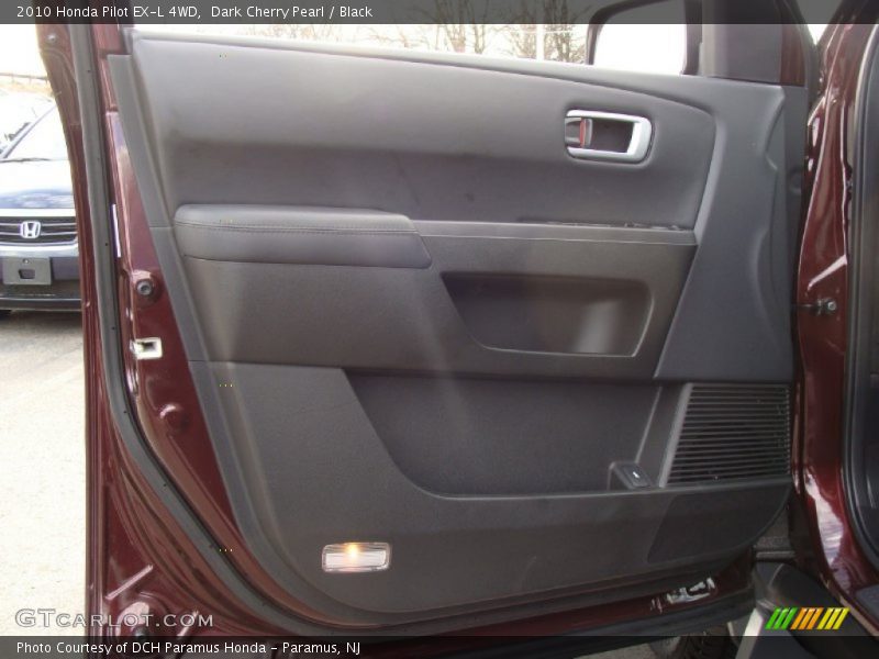 Dark Cherry Pearl / Black 2010 Honda Pilot EX-L 4WD