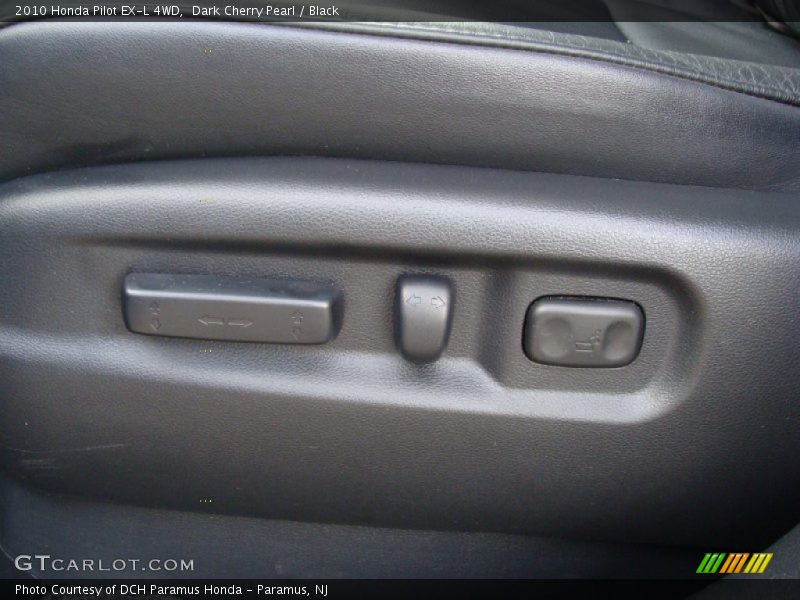 Dark Cherry Pearl / Black 2010 Honda Pilot EX-L 4WD