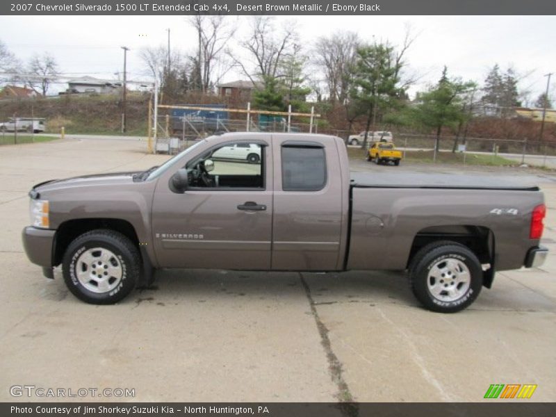  2007 Silverado 1500 LT Extended Cab 4x4 Desert Brown Metallic