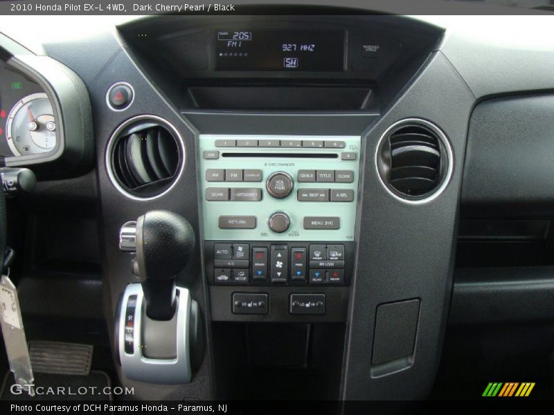 Dark Cherry Pearl / Black 2010 Honda Pilot EX-L 4WD