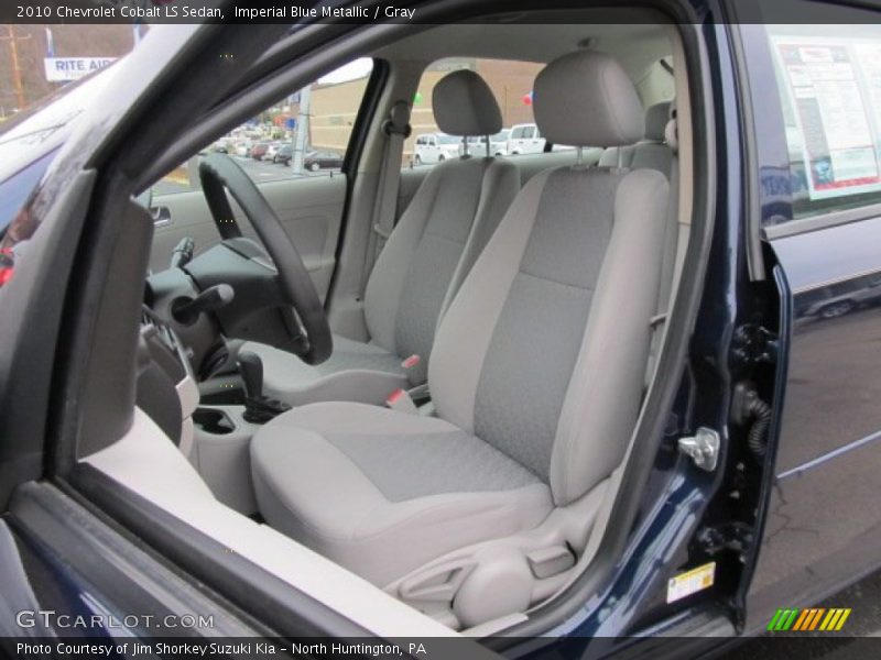 Imperial Blue Metallic / Gray 2010 Chevrolet Cobalt LS Sedan