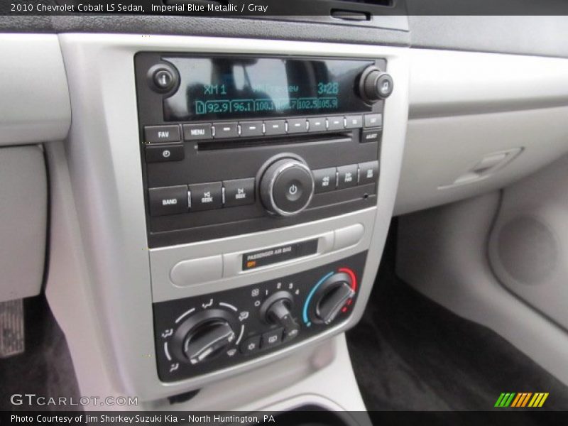 Imperial Blue Metallic / Gray 2010 Chevrolet Cobalt LS Sedan