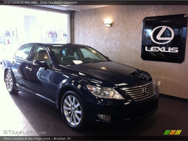 Deep Sea Mica / Cashmere 2010 Lexus LS 460 AWD