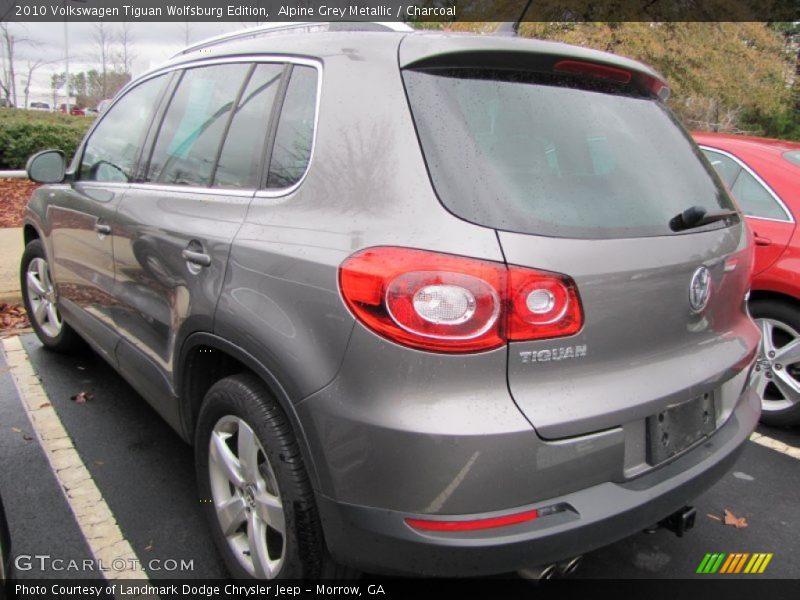 Alpine Grey Metallic / Charcoal 2010 Volkswagen Tiguan Wolfsburg Edition