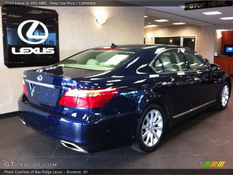 Deep Sea Mica / Cashmere 2010 Lexus LS 460 AWD