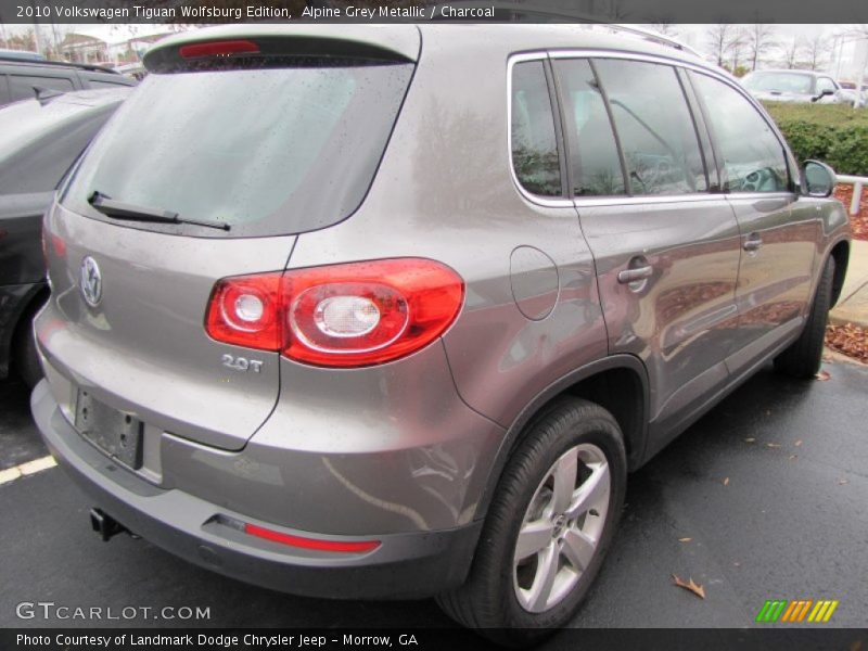 Alpine Grey Metallic / Charcoal 2010 Volkswagen Tiguan Wolfsburg Edition