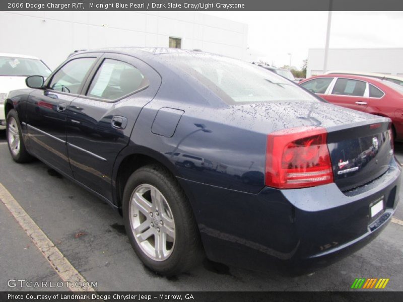Midnight Blue Pearl / Dark Slate Gray/Light Graystone 2006 Dodge Charger R/T