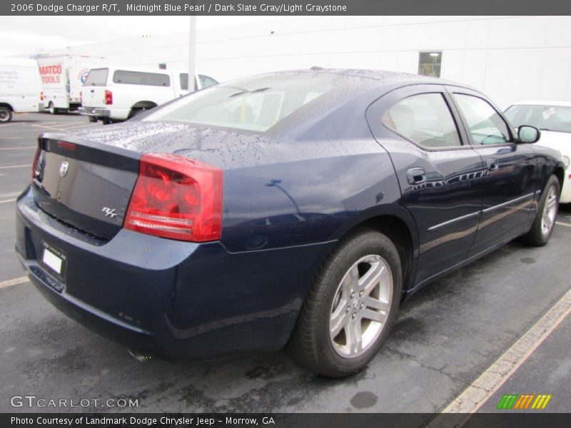 Midnight Blue Pearl / Dark Slate Gray/Light Graystone 2006 Dodge Charger R/T