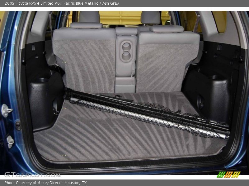 Pacific Blue Metallic / Ash Gray 2009 Toyota RAV4 Limited V6