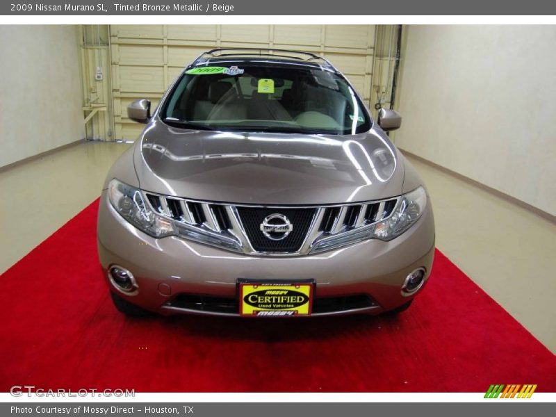Tinted Bronze Metallic / Beige 2009 Nissan Murano SL