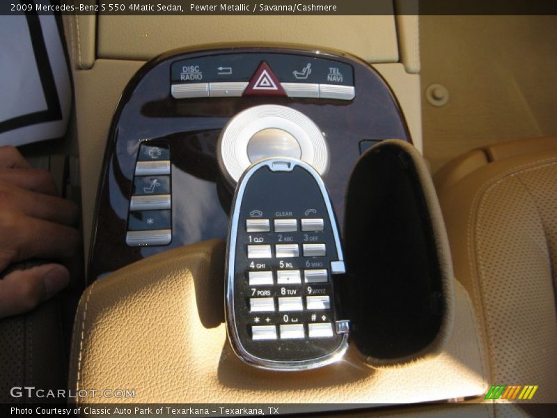 Pewter Metallic / Savanna/Cashmere 2009 Mercedes-Benz S 550 4Matic Sedan