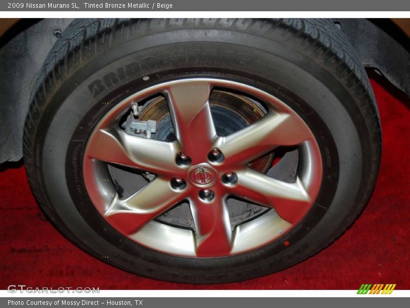 Tinted Bronze Metallic / Beige 2009 Nissan Murano SL